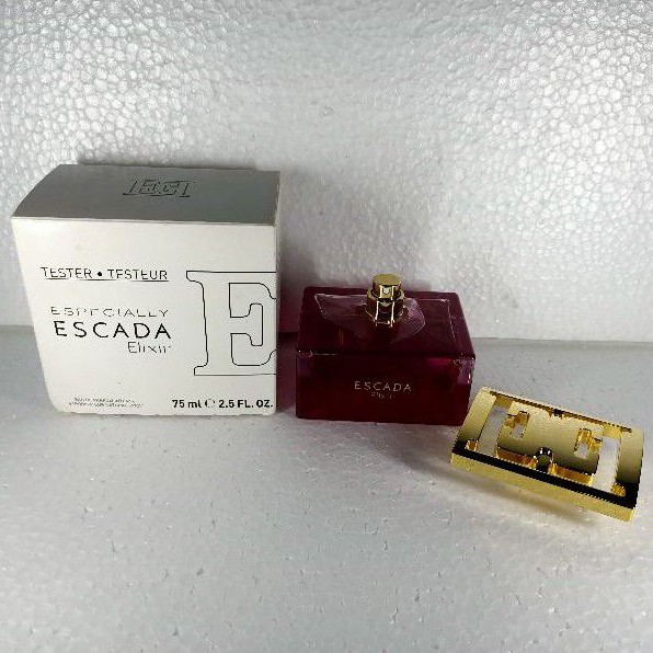 Tester Parfum OriginaL Especially Escada Elixir EDP Intense 75 ml For Women Murah