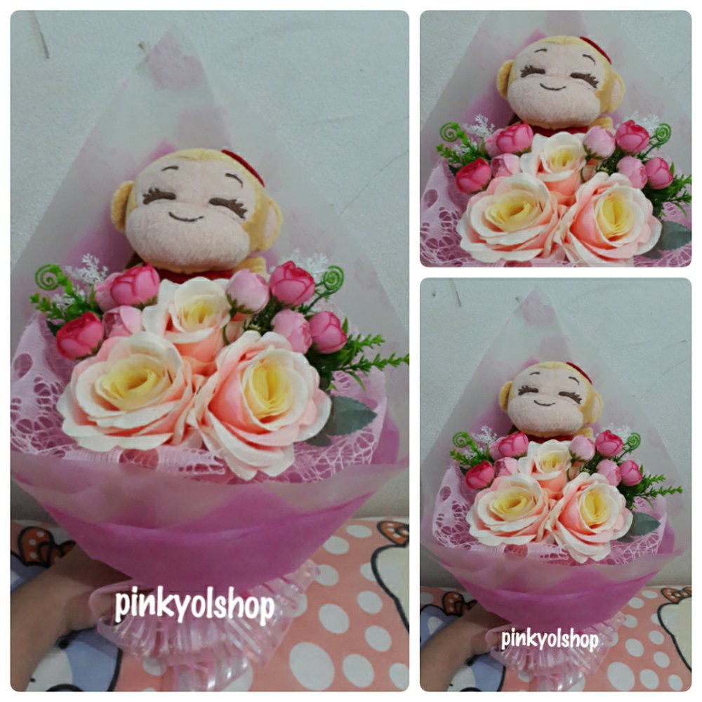 Buket Boneka Cici Yoyo Bunga Klasik cici Limited