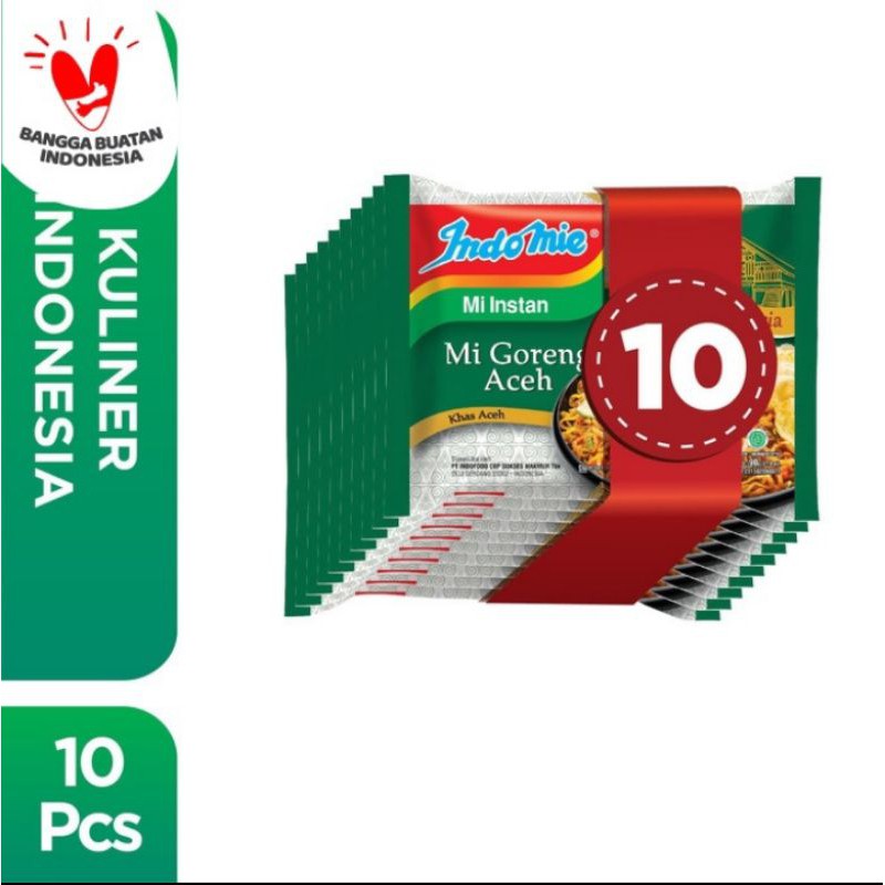 

10 Pcs - INDOMIE MIE GORENG ACEH