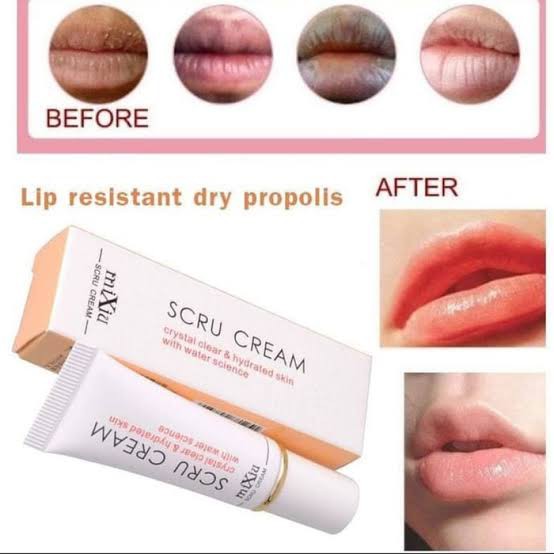 [Free Masker Bibir]Scrub Bibir mixiu 100% Original / Pelembab Bibir Kering Kandungan Gel Propolis