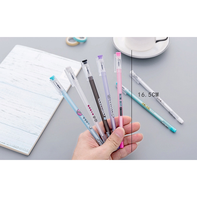 MOYL Korea Creative Cute Gel Pen Black Signature Pen Student Supplies