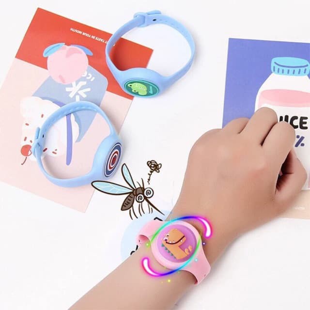 GELANG ANTI NYAMUK LED MOSQUITO  KARAKTER BISA UNTUK ANAK ANAK ATAUPUN DEWASA GELANG JAM ANTI NYAMUK