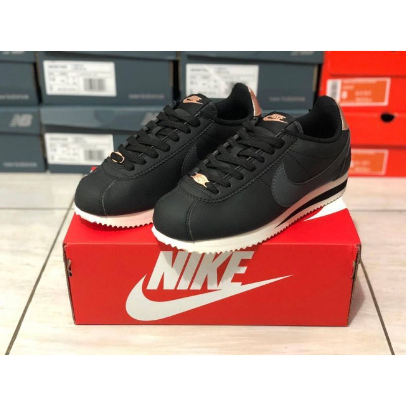 Nike Cortez Black rosegold
