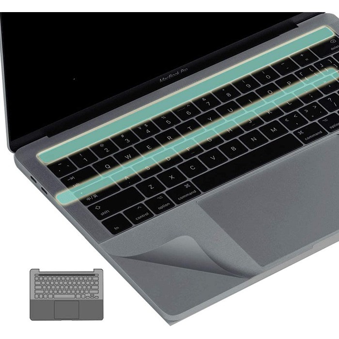 Palm Rest Cover Sticker Protector for MacBook Pro Touchbar 15 inch A1707 A1990