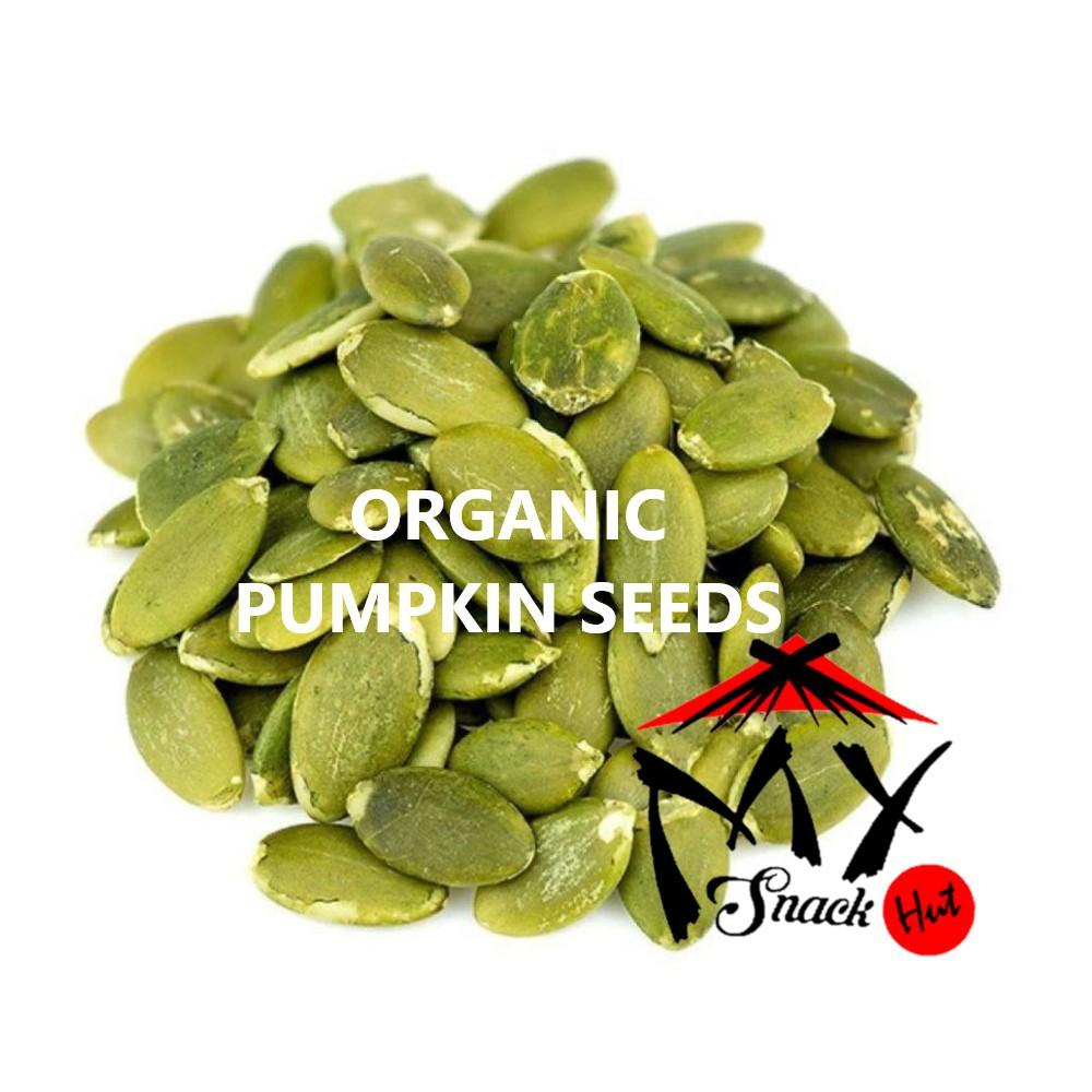 

PUMPKIN SEEDS 50GR - BIJI LABU KUNING MENTAH MATANG ORGANIK ORGANIC RAW ROASTED PEELED PEPITAS SEED Berkualitas