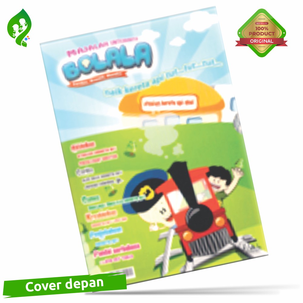 CD Interaktif Bolala ( Kereta Api, Tut.. tut.. tut… ) Akal Interaktif Garansi 1 Tahun