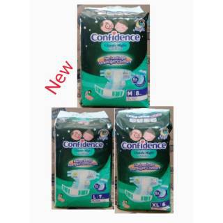 Confidence Classic Popok dewasa / Adult Diapers M 8 , L 7 Tipe Perekat