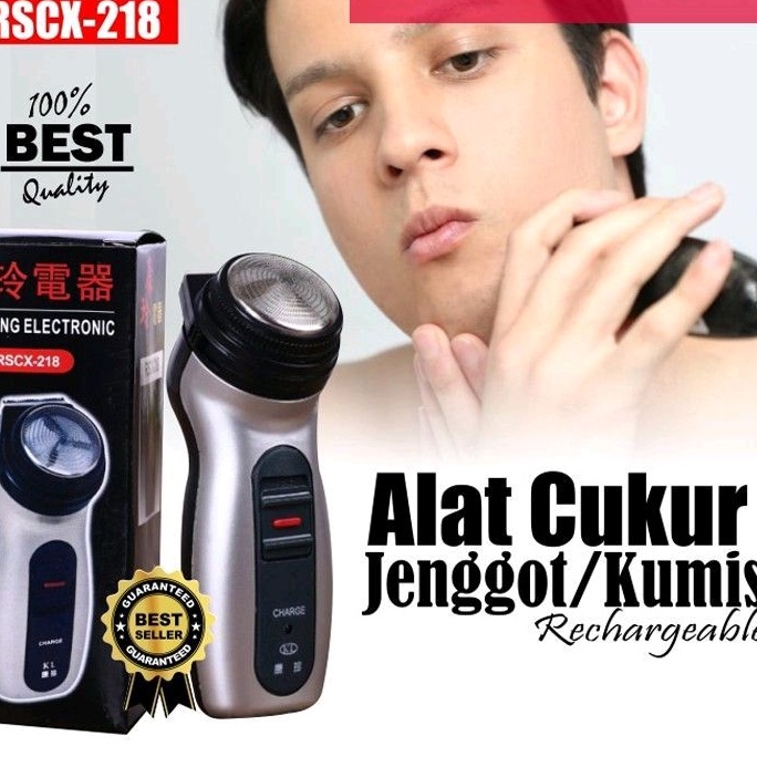 Alat Cukur Kumis Jenggot - Shaver KANG LING Electronic RSCX-218 Travel