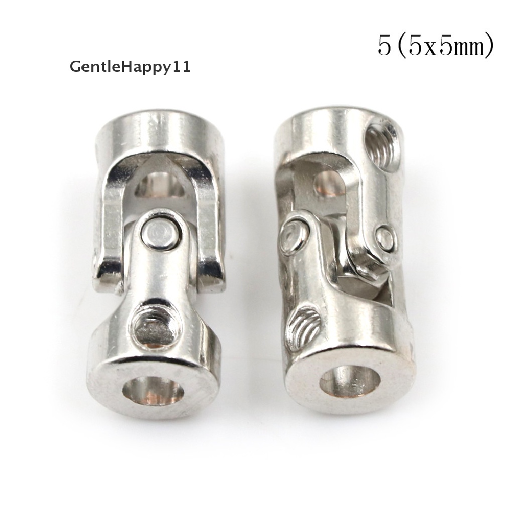 Gentlehappy RC Boat Metal Cardan Joint Gimbal Couplings Aksesoris Sambungan Universal