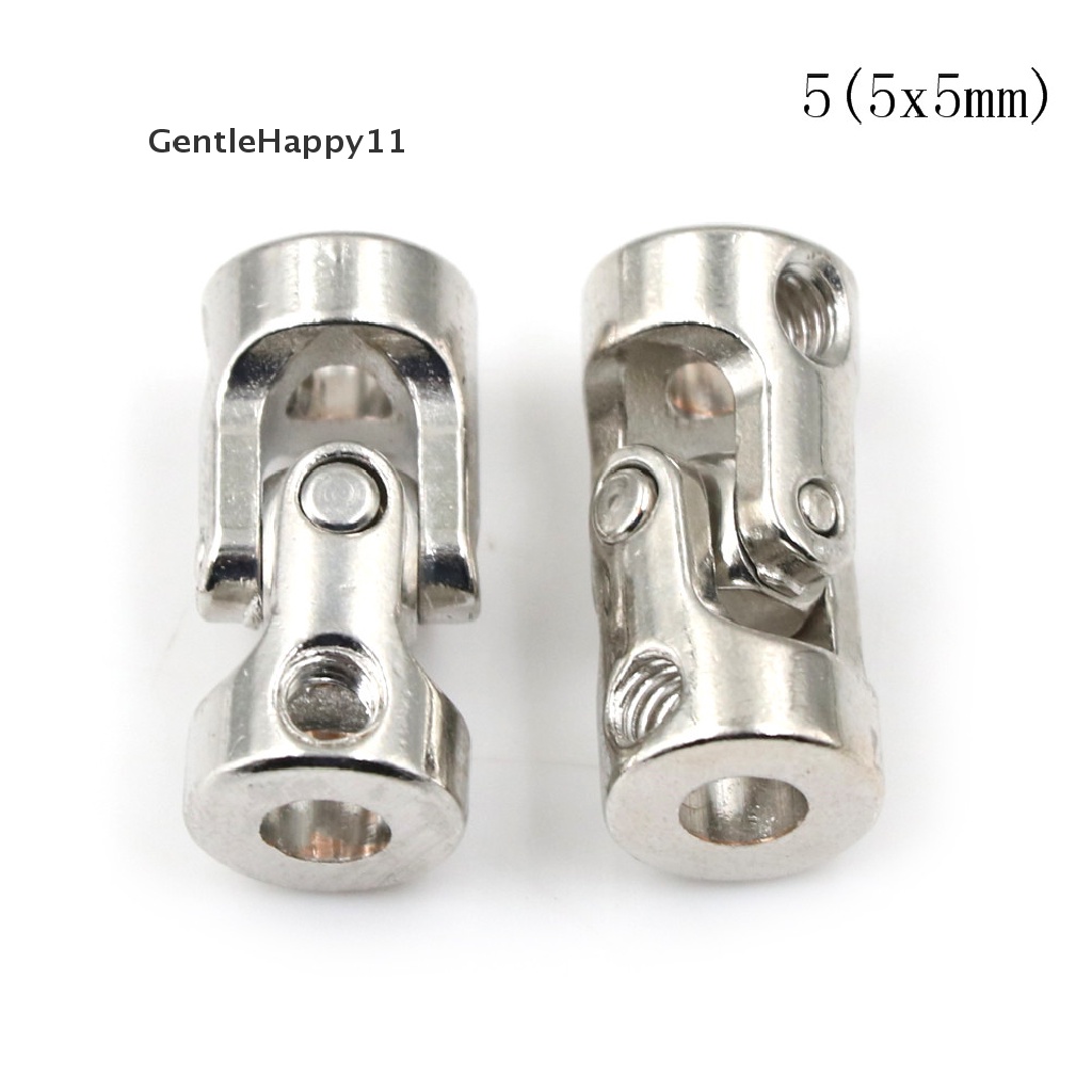 Gentlehappy RC Boat Metal Cardan Joint Gimbal Couplings Aksesoris Sambungan Universal