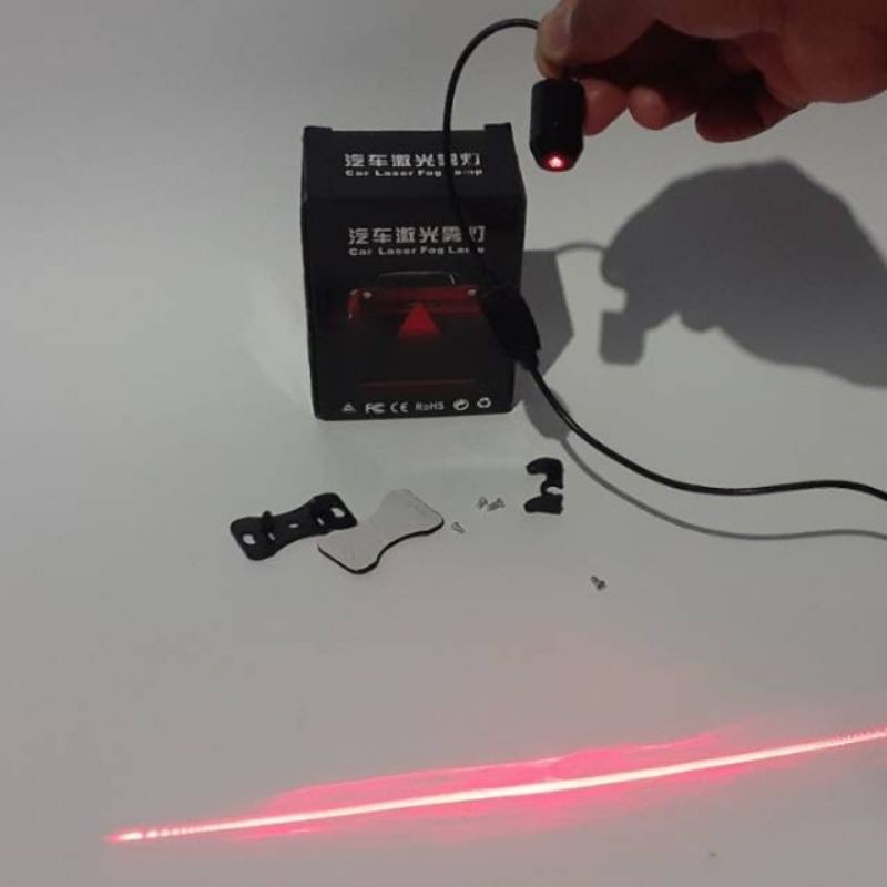 Car Aluminium Rear Laser Fog Light Taillight - Model Bola