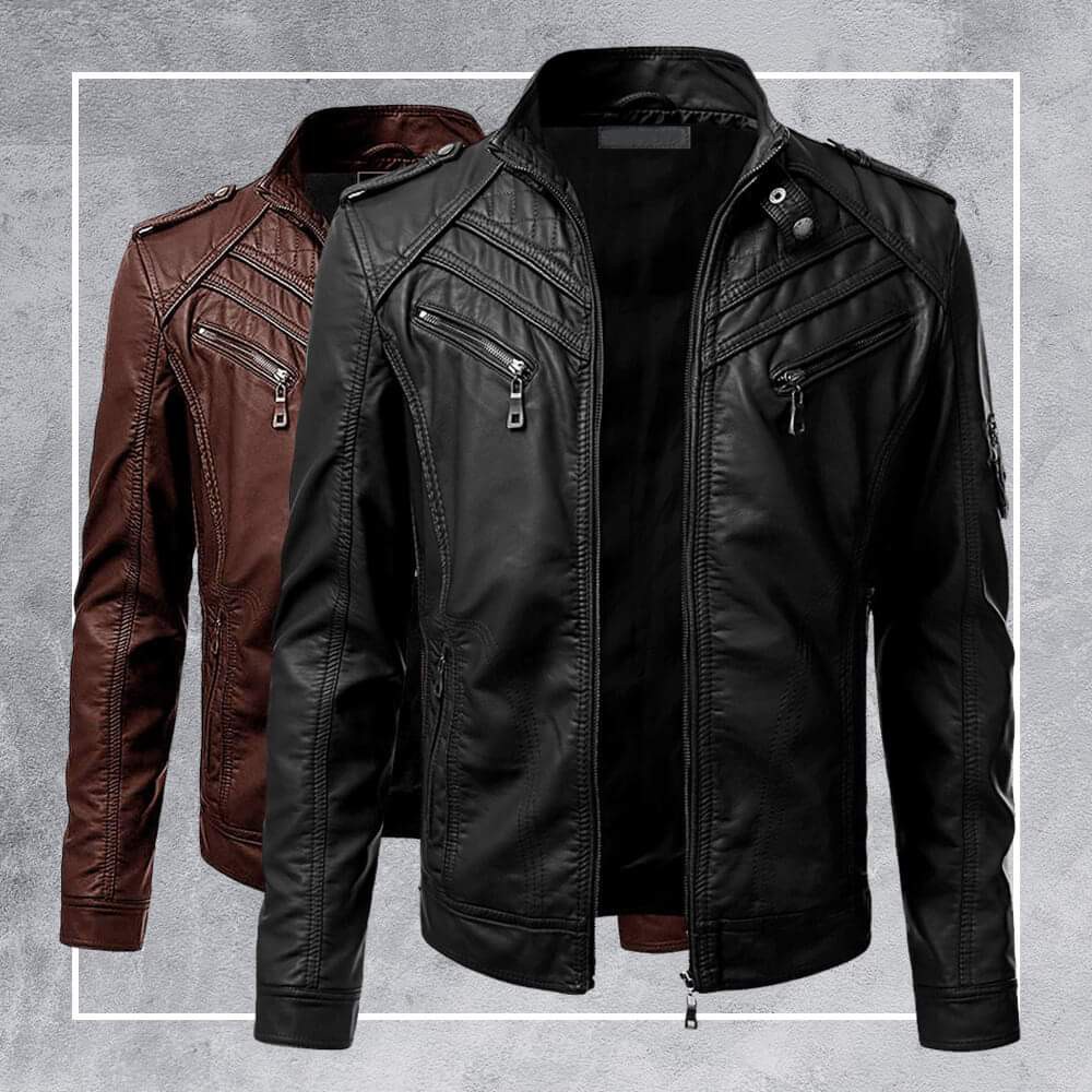 JAKET KULIT PRIA TRENDY