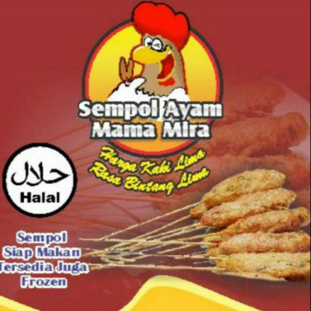 

Sempol ayam mama mira. FROZEN terdiri dari 30pcs dalam 1 pack (FREE SAOS SAMBEL)