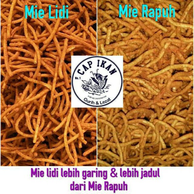 

MIE LIDI CAP IKAN MURAh