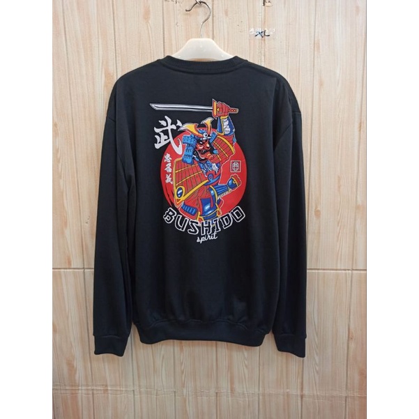 KAOS SWEATER SAMURAI JEPANG LENGAN PANJANG