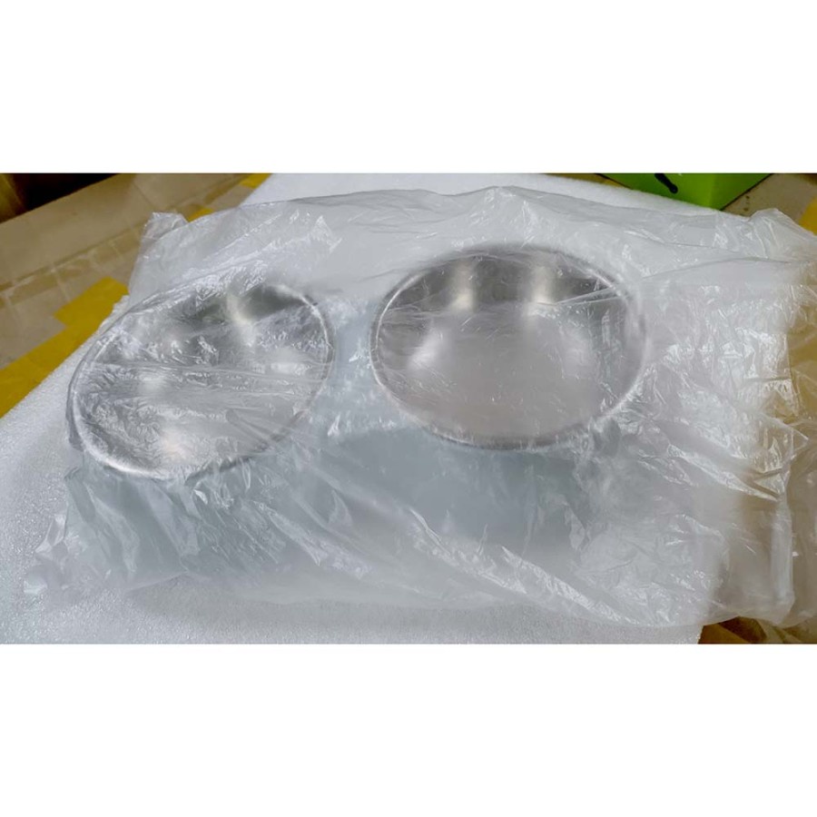 Tempat Makan Hewan Peliharaan Feeding Dishes Double Bowl - CFB33 - Blue