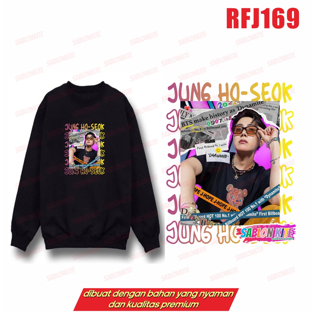 MURAH!!! SWEATER AWARD TAEHYUNG JIMIN SUGA RM JUNGKOOK JIN JHOPE RFJ169