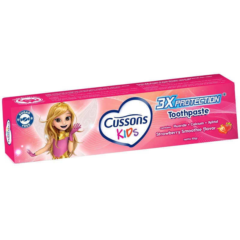 Cussons Kids Toothpaste Strawberry Smoothie - 45gr