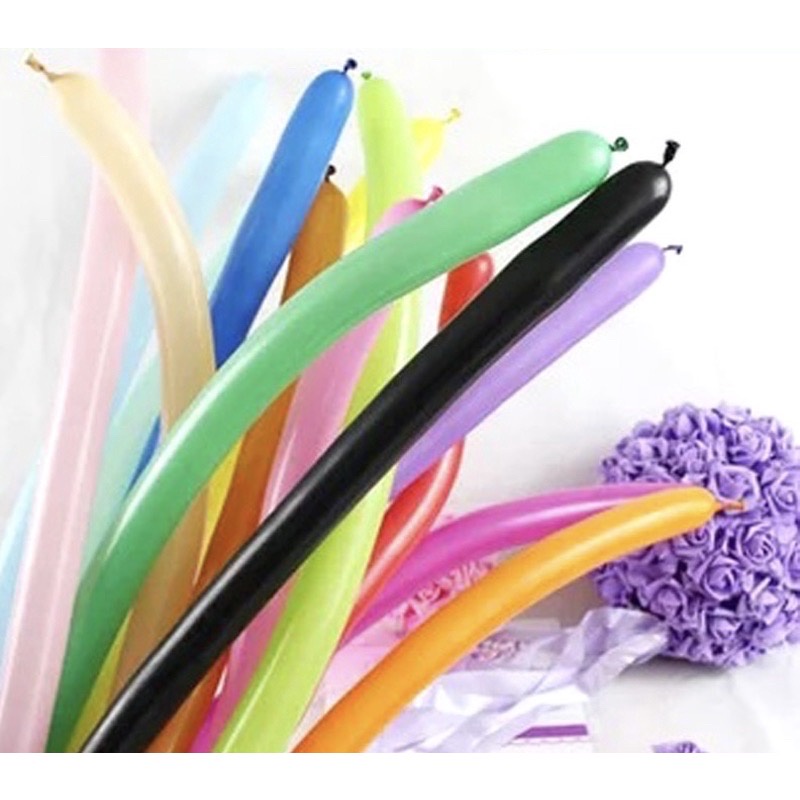 Balon Latex Pentil / Balon Cacing