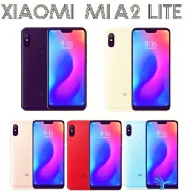 Xiaomi Mi A2 Lite Ram 4 Rom 64 Grs Distributor 1 Tahun