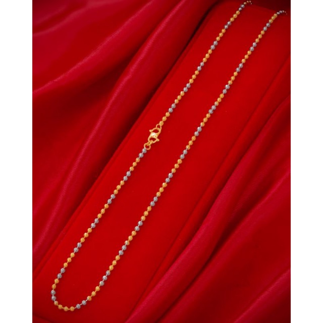 kalung biji lada kombinasi emas bangkok