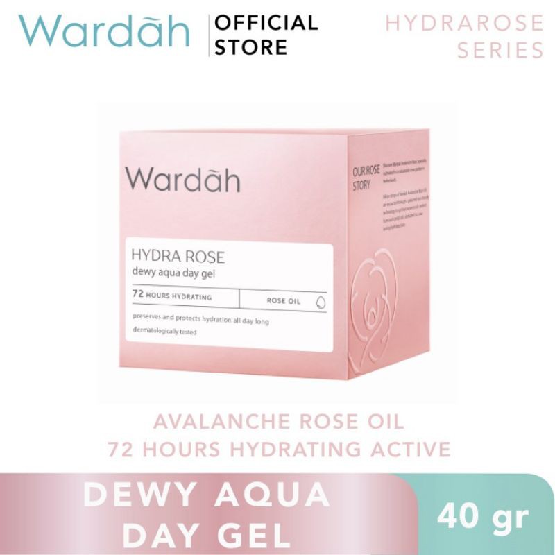 Wardah Hydra Rose Dewy Aqua Day Gel 40gr