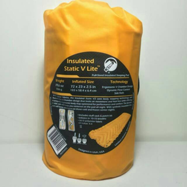 KLYMIT INSULATED STATIC V LITE - Matras Angin