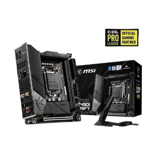 Mainboard MSI MEG Z490I UNIFY - MSI Z490 i Unify Socket LGA 1200 intel Gen10