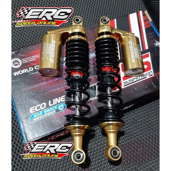 SHOCK YSS G SERIES GOLD 320 MM HITAM CB - RX KING - TIGER
