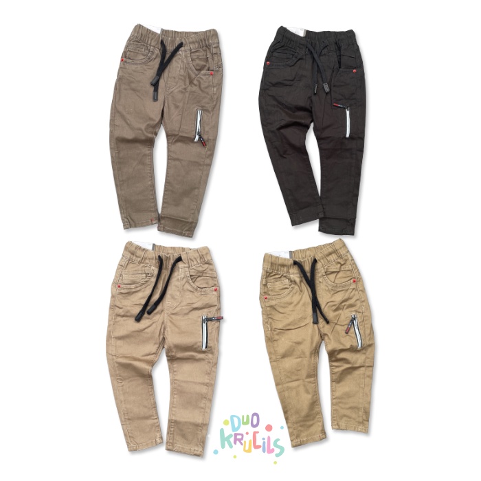 CHINOS SUPER PREMIUM anak anak 1-5 thn | DUO KRUCILS