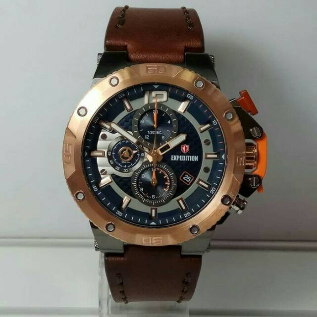 Jam tangan Expedition E6751Leather riginal