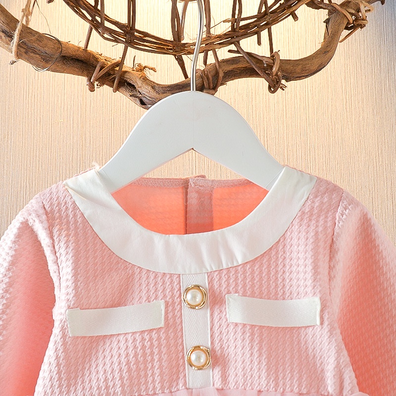 [meandboss] SALE DR21,  0-3Tahun Dress Gaun Pesta Bayi Anak Newborn Perempuan Fashion Korea Ae Cha