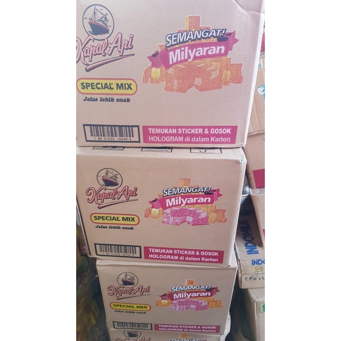 

Kapal Api Mix 1 Dus Isi 12 Renceng X 10 Bungkus X 24Gr