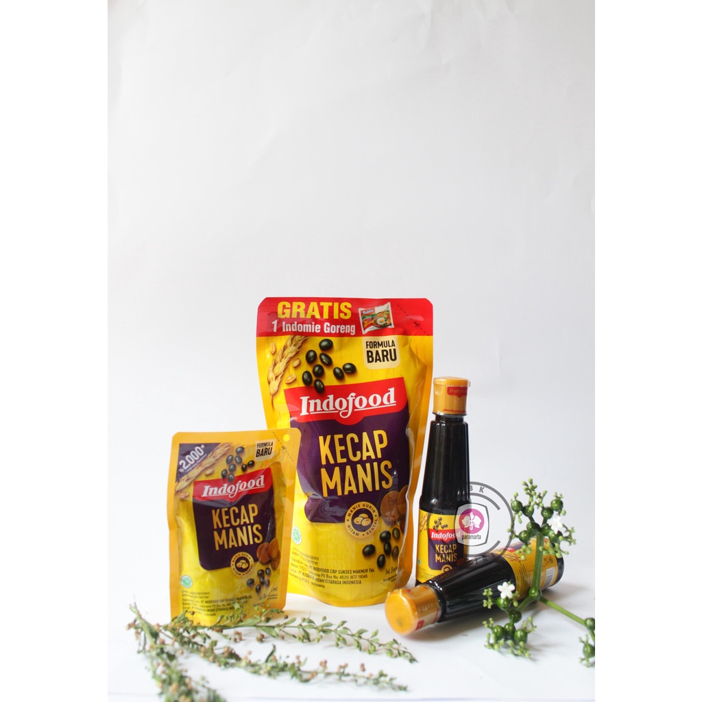 Kecap Manis Indofood 225 ml Refill Kemasan Standing Pouch 225 ml