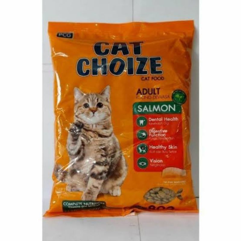 Makanan Kucing Cat Choize Salmon Adult 8 Kg(10 pcs) - Gojek Grab Makanan Kucing Cat Choize Adult Cat