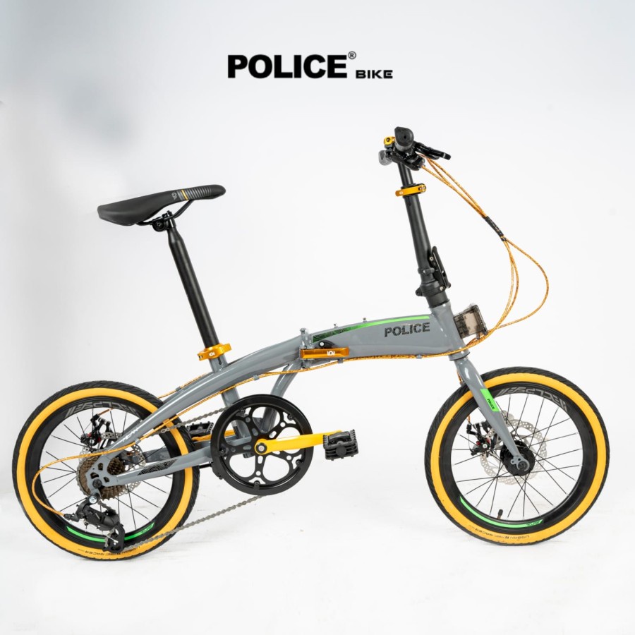 Sepeda Lipat Element Police Milan 16 8 speed 8s