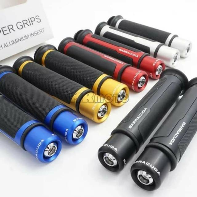 Handgrip/handfat/grip stang BARRACUDA ADV PCX NMAX AEROX LEXI XMAX VARIO VIXION MIO BEAT SCOOPY