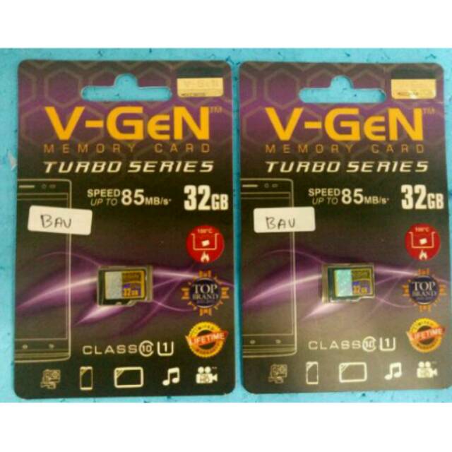 Memory Micro SD 32 GB Class 10 Orignal V-GEN Turbo Series