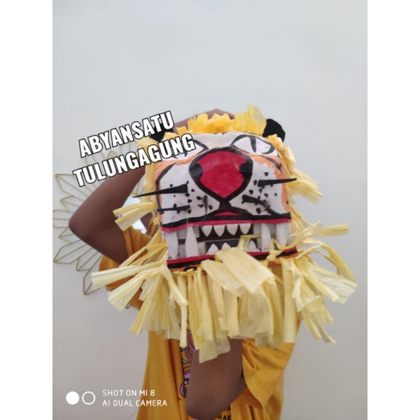 singo barong singo sakti topeng harimau barongan caplokan