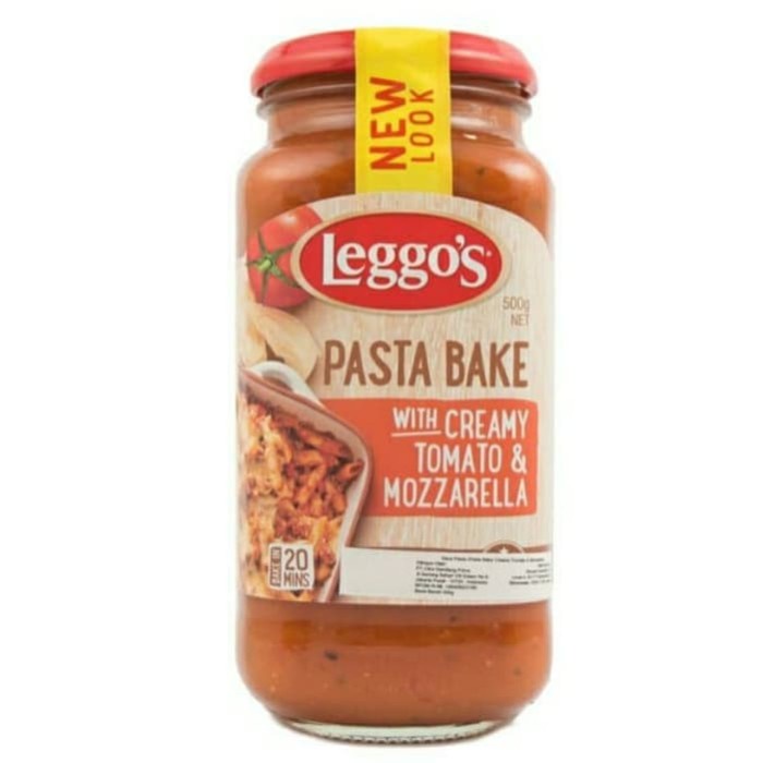 PASTA BAKE CREAMY TOMATO MOZZARELLA LEGGOS 500GR