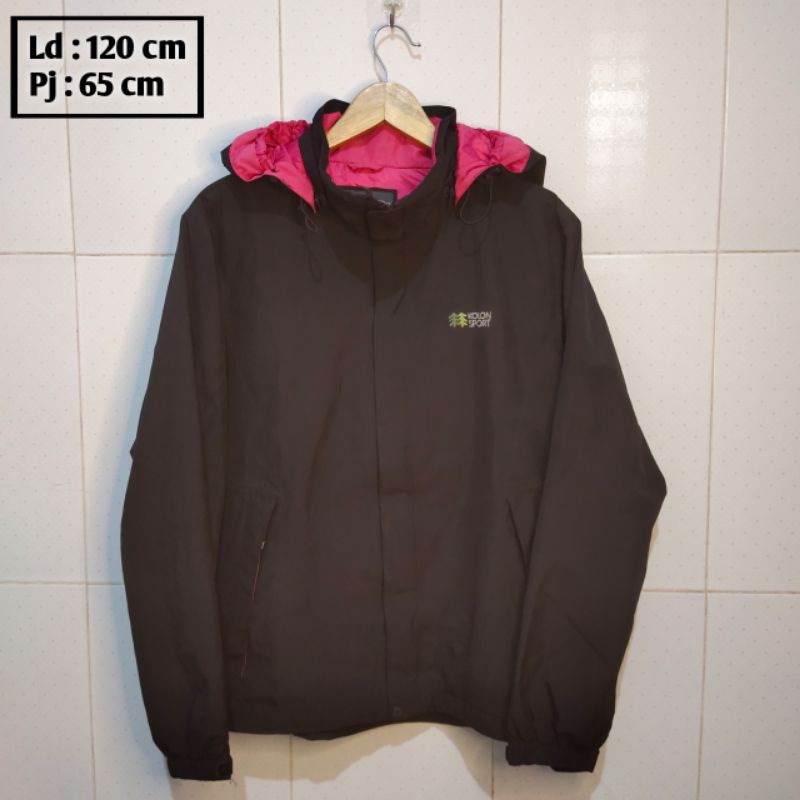 KOLON SPORT preloved branded jaket pria wanita cewek cowok thrift pl bekas second jacket outdoor gun