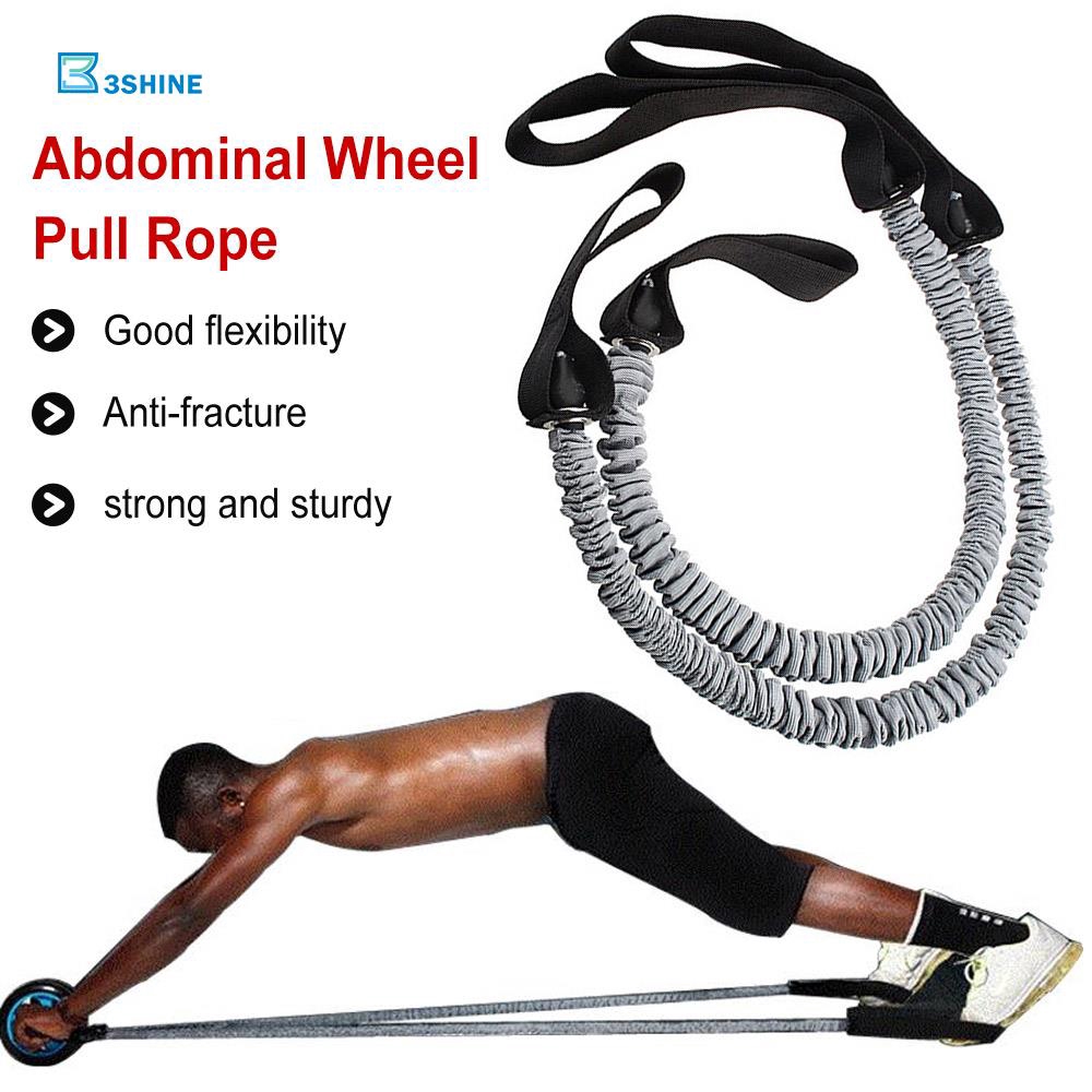 Alat Fitness Ab Roller Dengan Tali Latex Elastis Untuk Alat Fitness Ab Roller Dengan Tali Latex Elastis Untuk