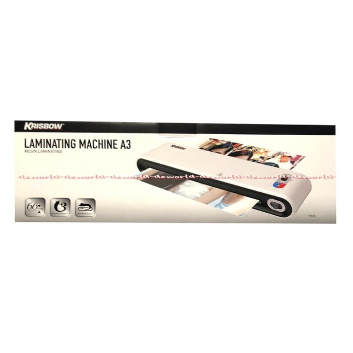 

dzw3139 Krisbow Laminating Machine A3 Mesin Laminating Laminator