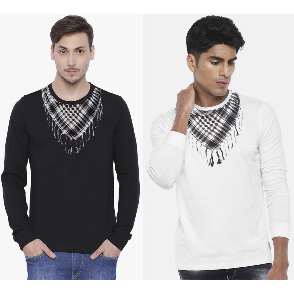 Kaos Distro  Sorban 3d Islami Lengan Panjang Pria Premium