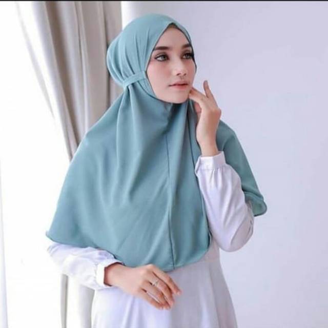 HIJAB JILBAB INSTANT BERGO MARYAM DIAMOND MURAH