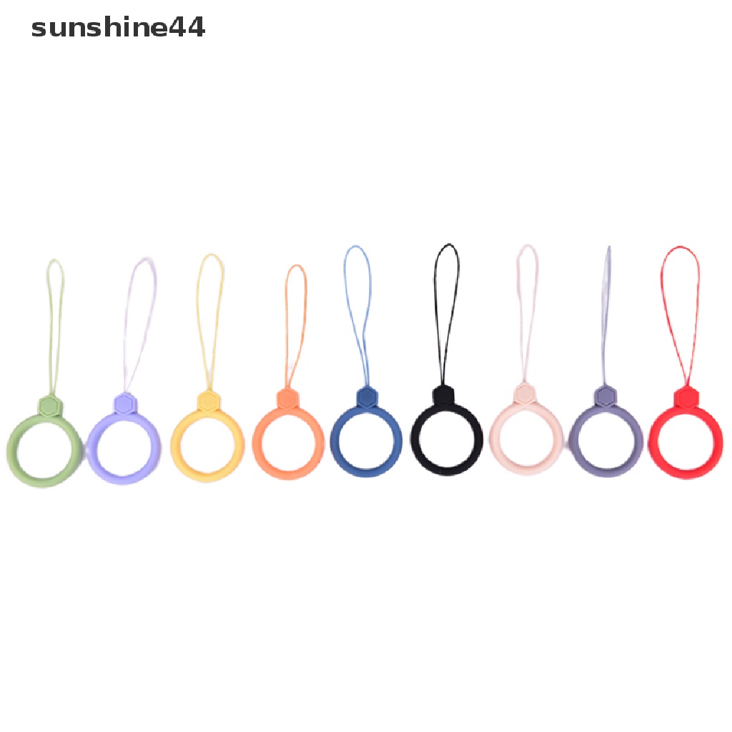 Sunshine Tali Lanyard Silikon Anti Hilang Untuk Handphone Universal