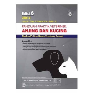 Buku Panduan Praktik Veteriner Anjing dan Kucing Edisi 6 Jilid 5