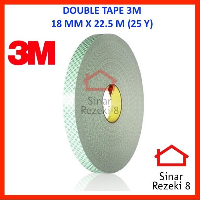 

3M Double Tape 18 mm x 22.5 M / 25 Y PE Foam Mounting Perekat 4032 Kualitas Terjamin