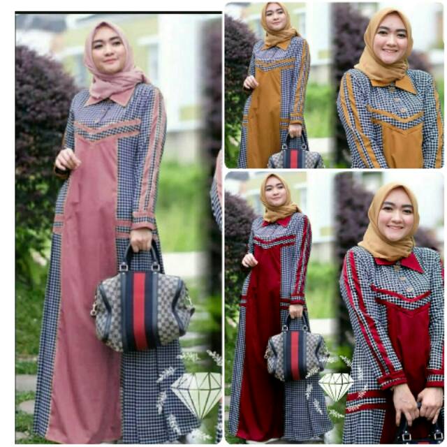 Gamis Maxy Gamis Dress  Salsabila Maxy Dress Dewasa