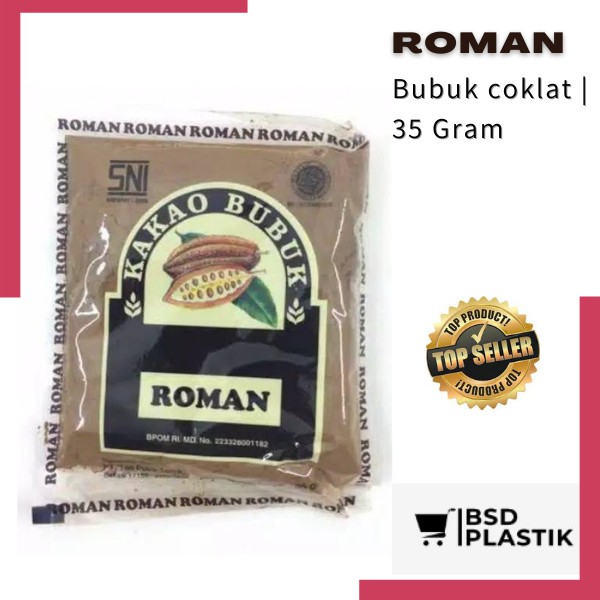 

Cocoa Powder Coklat Roman Coklat Bubuk Van Houten Cokelat Roman Coklat Kakao Bubuk Roman 35 gram